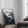 Mountains magnetic art prints
