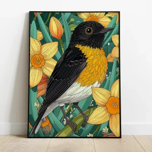 Bird wall art prints