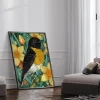 Bird magnetic art prints