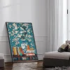 Floral magnetic art prints
