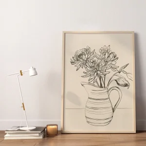 Floral wall art prints