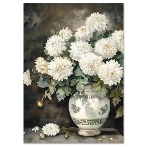 Floral wall art
