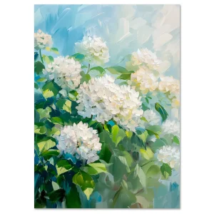 Floral wall art