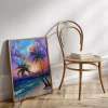 Palm Tree magnetic art prints