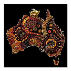 Aboriginal wall art