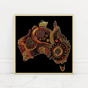 Aboriginal wall art prints