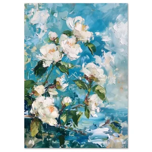 Floral wall art