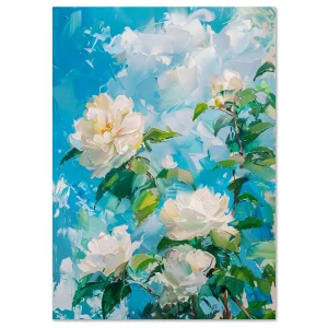 Floral wall art