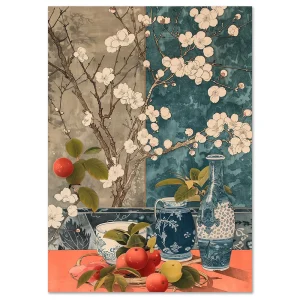 Floral wall art