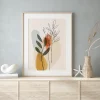 Line large wall art