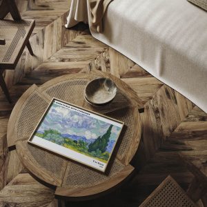 Van Gogh A Wheatfield With Cypresses wall art prints