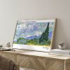 Van Gogh A Wheatfield With Cypresses poster prints