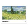 Van Gogh Green Field large wall art