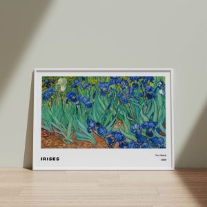Van Gogh Irises wall art