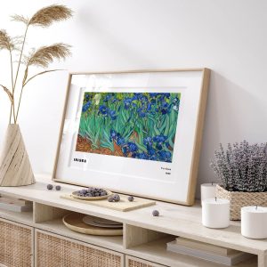 Van Gogh Irises wall art prints