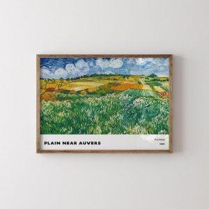 Van Gogh Plain Near Auvers wall art