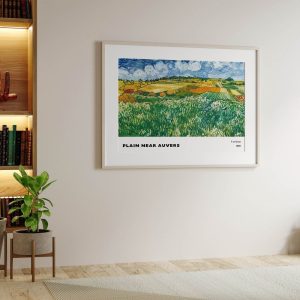 Van Gogh Plain Near Auvers wall art prints