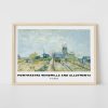 Van Gogh Montmartre Windmills And Allotments wall art