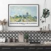 Van Gogh Montmartre Windmills And Allotments magnetic art prints