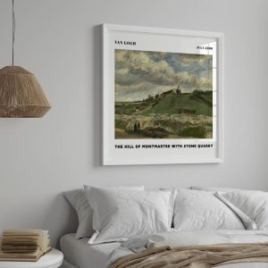 Van Gogh The Hill Of Montmartre With Stone Quarry wall art prints