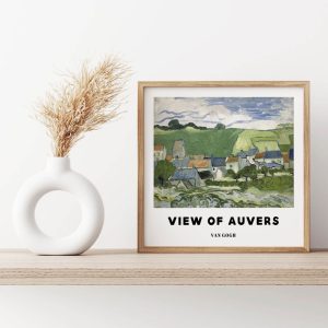 Van Gogh View Of Auvers wall art