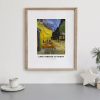 Van Gogh Cafe Terrace At Night magnetic art prints