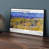 Van Gogh Wheatfields With Reaper Auvers poster prints