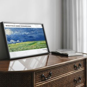 Van Gogh Wheatfield Under Thunderclouds wall art prints