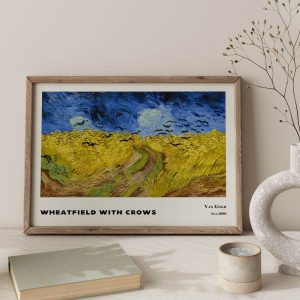Van Gogh Wheatfield With Crows wall art