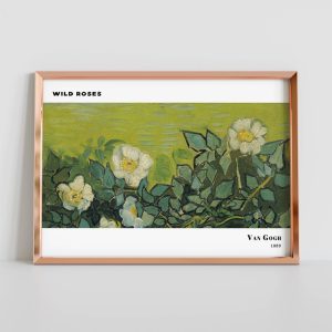 Van Gogh Wild Roses wall art