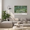 Claude Monet The Japanese Footbridge magnetic art prints