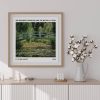 Claude Monet The Japanese Footbridge And The Water Lily Pool wall art