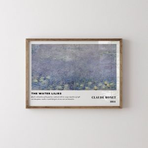 Claude Monet The Water Lilies wall art