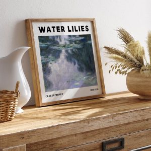 Claude Monet Water Lilies wall art prints