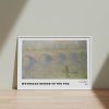 Claude Monet Waterloo Bridge In The Fog wall art