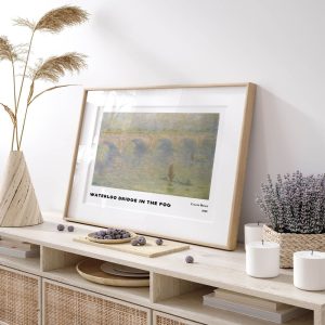 Claude Monet Waterloo Bridge In The Fog wall art prints