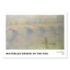 Claude Monet Waterloo Bridge In The Fog large wall art