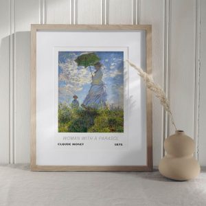 Claude Monet Woman With A Parasol wall art