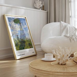 Claude Monet Woman With A Parasol wall art prints