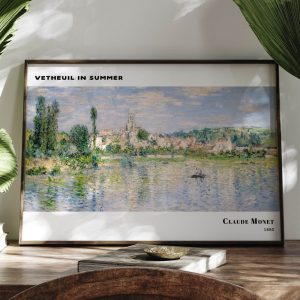 Claude Monet Vetheuil In Summer wall art