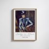 Paul Cezanne Lady In Blue wall art