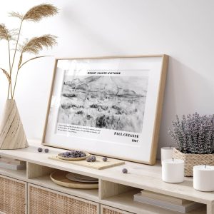 Paul Cezanne Mount Sainte Victoire wall art prints