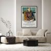 Paul Cezanne Portrait Of Madame Cezanne In The Yellow Armchair magnetic art prints
