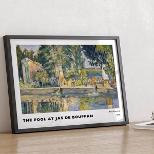 Paul Cezanne The Pool At Jas De Bouffan wall art