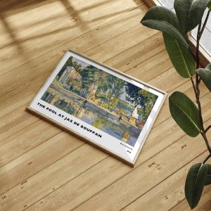 Paul Cezanne The Pool At Jas De Bouffan wall art prints