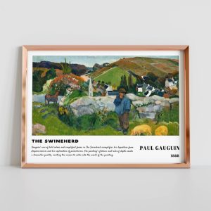Paul Gauguin The Swineherd wall art