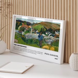 Paul Gauguin The Swineherd wall art prints
