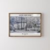 Paul Gauguin Garden Under Snow wall art