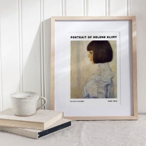 Gustav Klimt Portrait Of Helene Klimt wall art