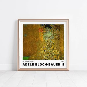 Gustav Klimt Adele Bloch Bauer Ii wall art